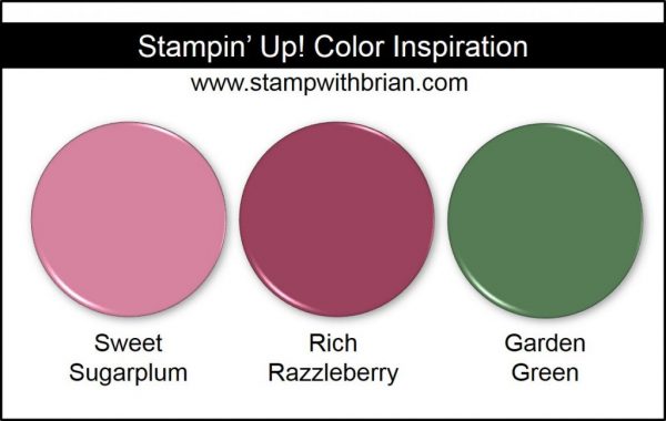 Stampin' Up! Color Inspiration: Sweet Sugarplum, Rich Razzleberry, Garden Green