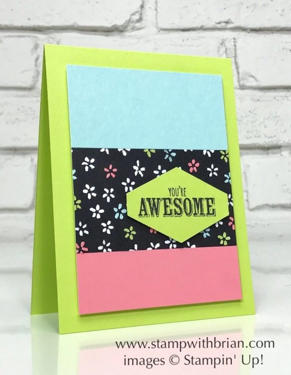 Epic Celebrations, Stampin' Up!, Brian King