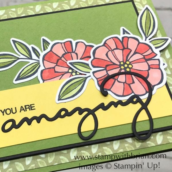 Falling Flowers, Celebrate You Thinlits Dies, Dare to Dream, Stampin' Up!, Brian King