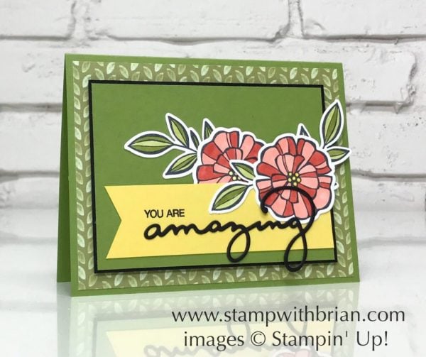 Falling Flowers, Celebrate You Thinlits Dies, Dare to Dream, Stampin' Up!, Brian King