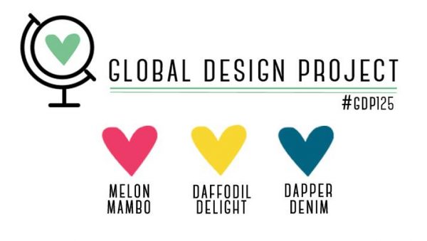 Stampin' Up! Color Inspiration: Melon Mambo, Daffodil Delight, Dapper Denim