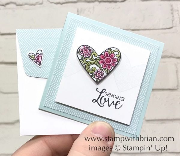 Ribbon of Courage, Stampin' Up!, Brian King, Valentine Ribbon of Courage, Stampin' Up!, Brian King, Valentine