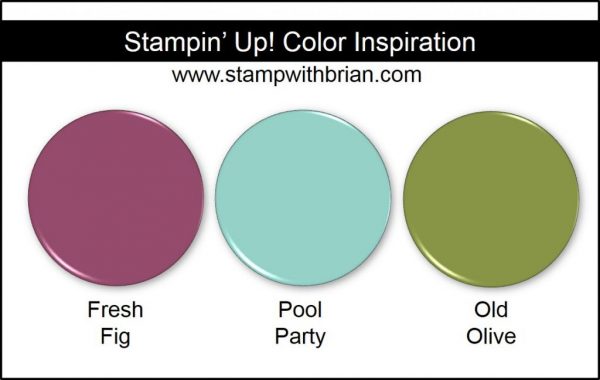 Stampin' Up! Color Inspiration: Fresh Fig, Pool Party, Old Olive Stampin' Up! Color Inspiration: Fresh Fig, Pool Party, Old Olive