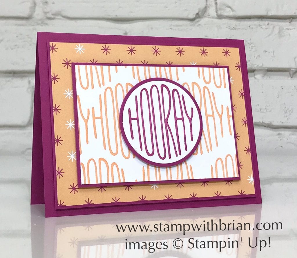 Confetti Celebration, Stampin' Up!, Brian King