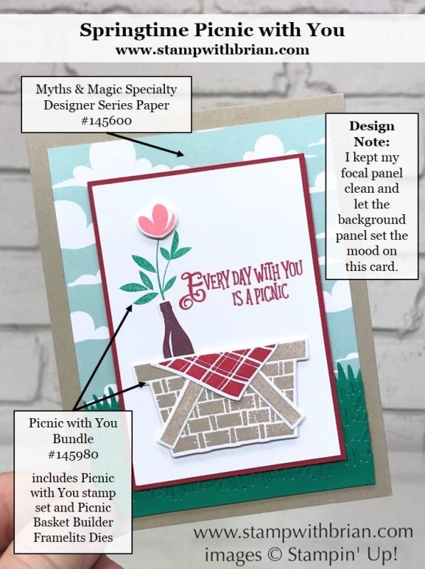 Picnic with You, Stampin' Up!, Brian King Picnic with You, Stampin' Up!, Brian King