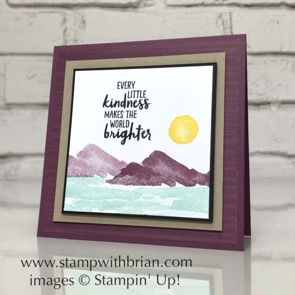 Waterfront, Stampin' Up!, Brian King Waterfront, Stampin' Up!, Brian King