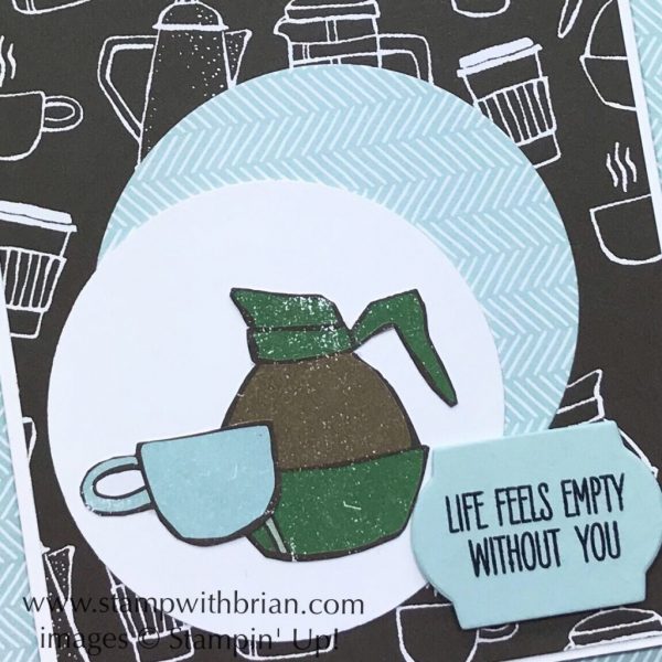 Coffee Break Designer Series Paper, Jar of Love, Stampin' Up!, Brian King