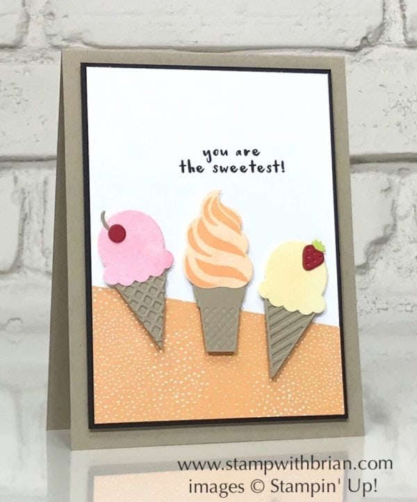 Cool Treats, Frozen Treats Framelits Dies, Fruit Basket, Stampin' Up!, Brian King, CTS266