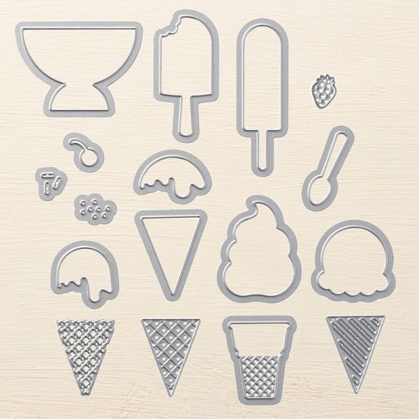 Frozen Treats Framelits Dies, Stampin' Up! 142756