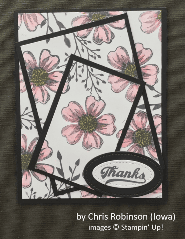 by Chris Robinson, Stampin' Up!, Spring One-for-One Card Swap by Chris Robinson, Stampin' Up!, Spring One-for-One Card Swap