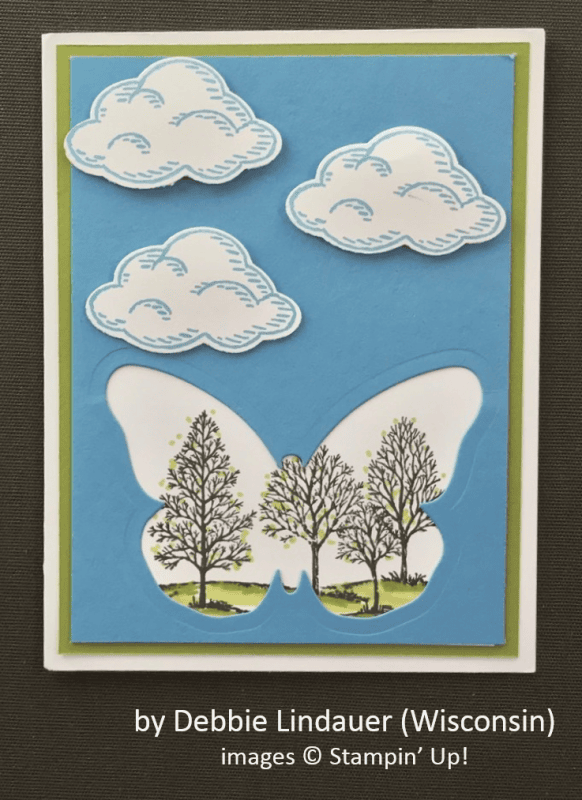 by Debbie Lindauer, Stampin' Up!, Spring One-for-One Card Swap by Debbie Lindauer, Stampin' Up!, Spring One-for-One Card Swap