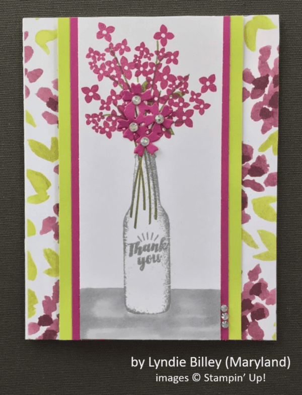 by Lyndie Billey, Stampin' Up!, Spring One-for-One Card Swap by Lyndie Billey, Stampin' Up!, Spring One-for-One Card Swap