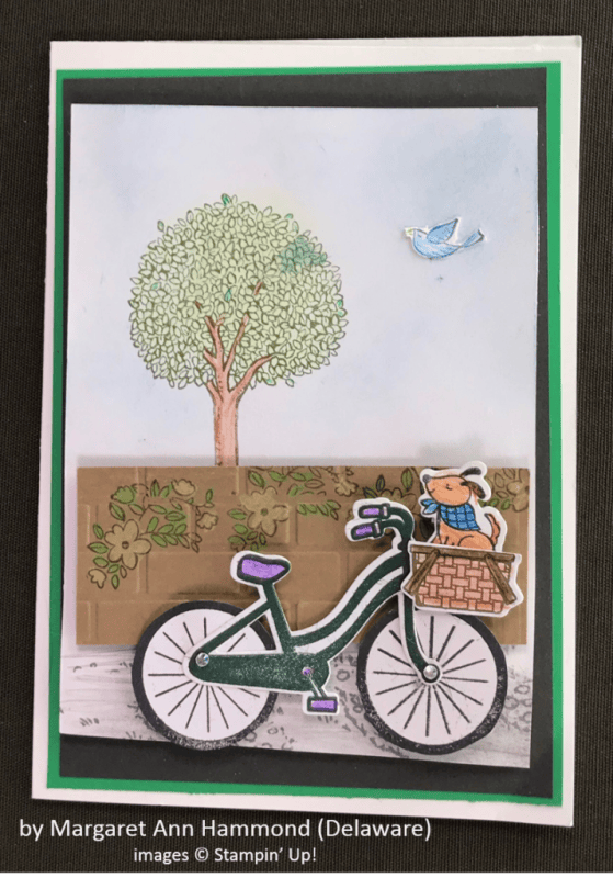 by Margaret Ann Hammond, Stampin' Up!, Spring One-for-One Card Swap