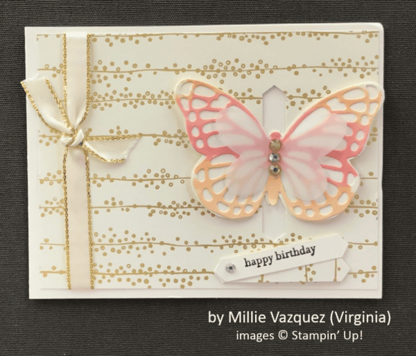 by Millie Vazquez, Stampin' Up!, Spring One-for-One Card Swap by Millie Vazquez, Stampin' Up!, Spring One-for-One Card Swap
