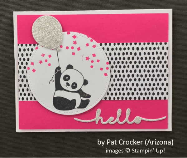 by Pat Crocker, Stampin' Up!, Spring One-for-One Card Swap