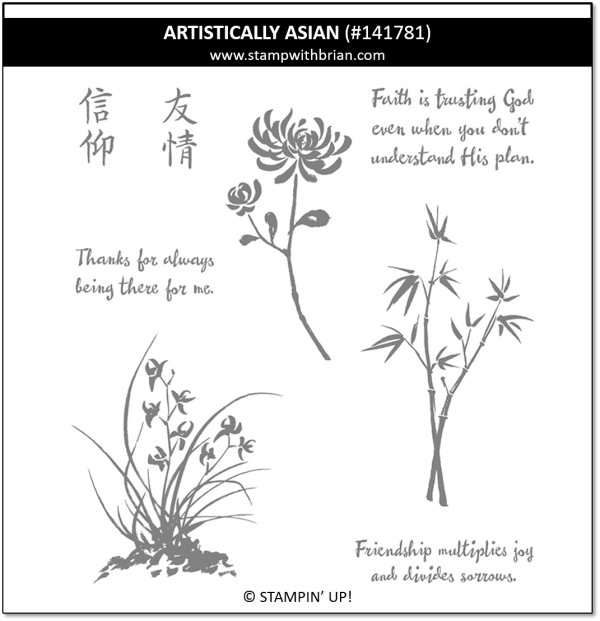 Artistically Asian, Stampin' Up!, 141781