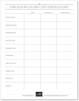 In Colors Chart Picture