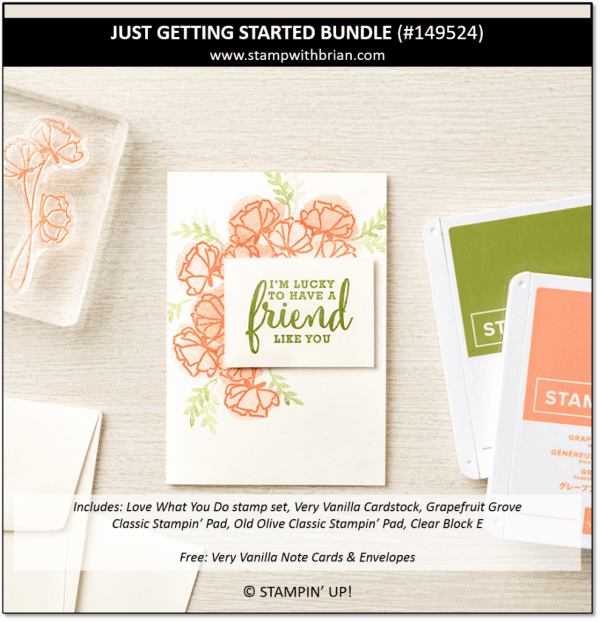 Just Getting Started Bundle, Stampin' Up!, 149524
