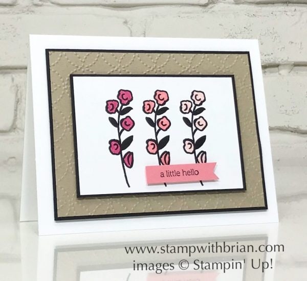 Love What You Do, Itty Bitty Greetings, Stampin' Up!, Brian King, FabFri138