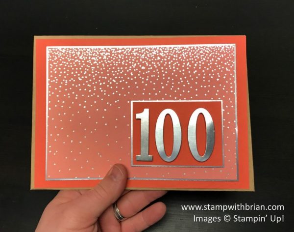 Step 4 - Explosion Fold Card with Envelope Punch Board, Stampin' Up!, Brian King