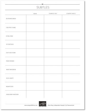 Subtles Color Chart Picture