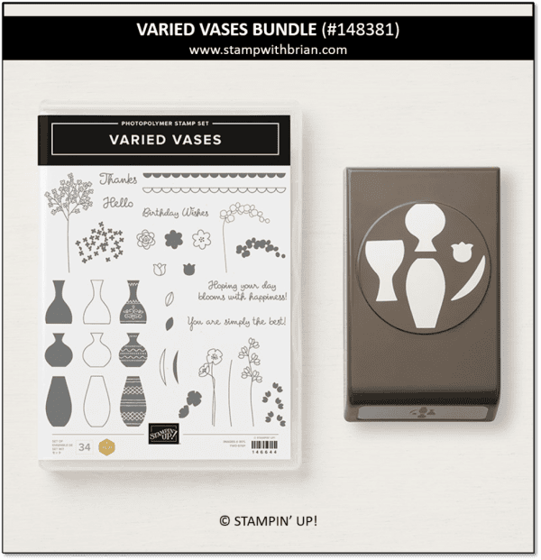 Varied Vases Bundle, Stampin' Up! 148381
