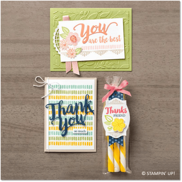A Big Thank You, Stampin' Up!