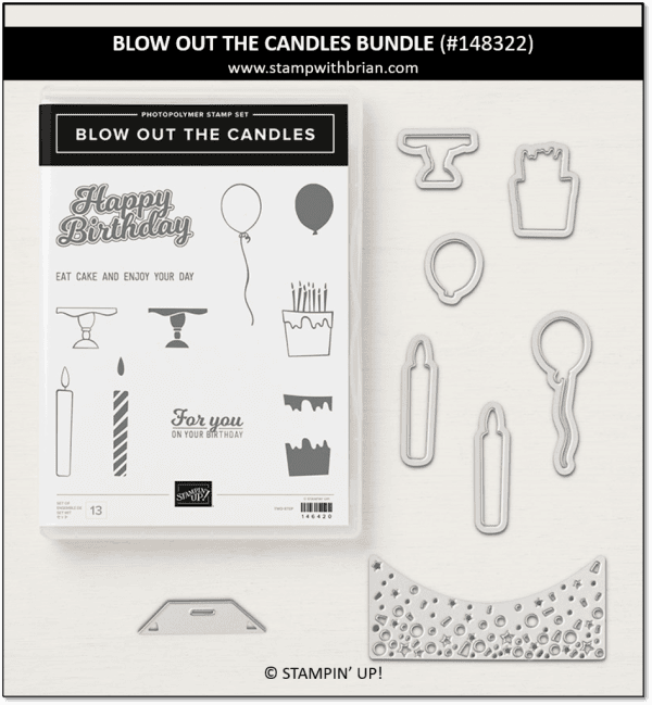 Blow Out the Candles Bundle, Stampin' Up!, 148322
