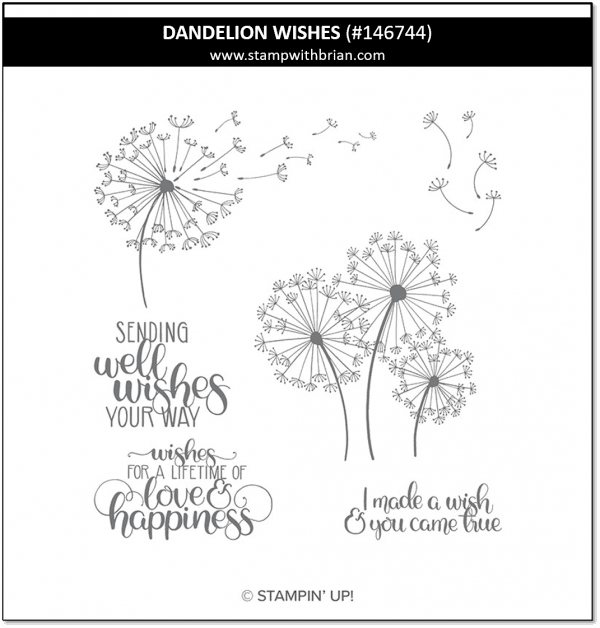 Dandelion Wishes, Stampin' Up!, 146744 Dandelion Wishes, Stampin' Up!, 146744