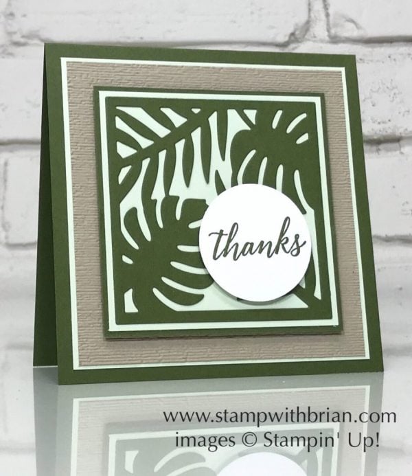 Tropical Chic Bundle, Stampin' Up!, Brian King