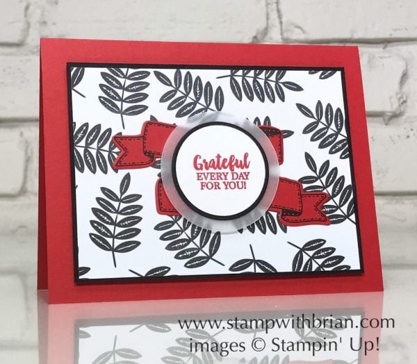 A Big Thank You, Stampin' Up!, Brian King