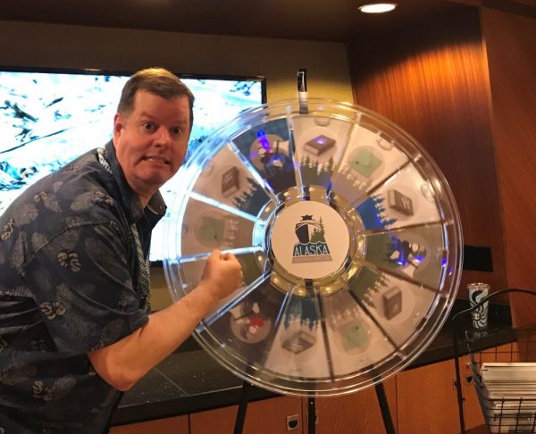 Alaskan Cruise - winning is fun 2, Brian King