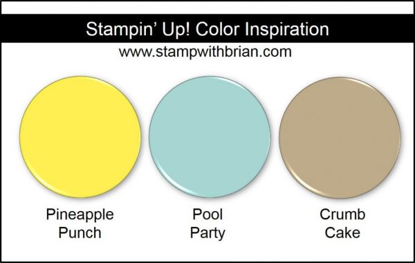 Stampin' Up! Color Inspiration: Pineapple Punch, Pool Party, Crumb Cake Stampin' Up! Color Inspiration: Pineapple Punch, Pool Party, Crumb Cake