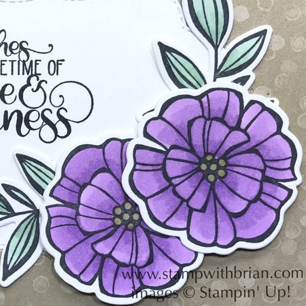 Falling Flowers, Dandelion Wishes, Stampin' Up!, Brian King