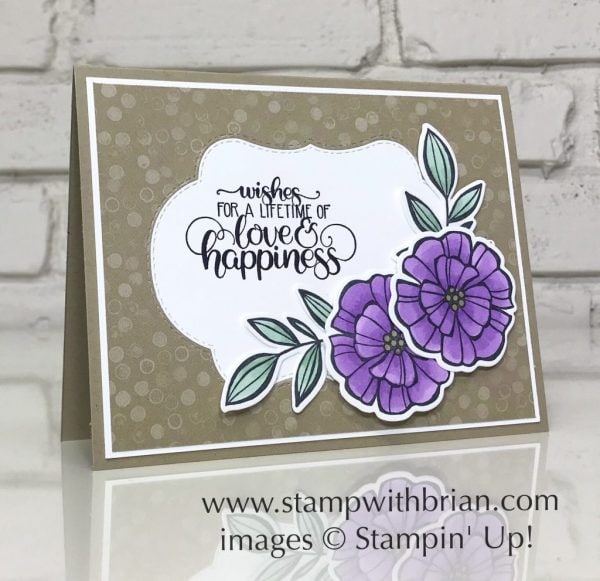 Falling Flowers, Dandelion Wishes, Stampin' Up!, Brian King