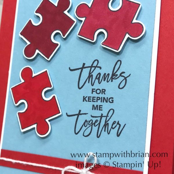 Love You to Pieces, Stampin' Up!, Brian King