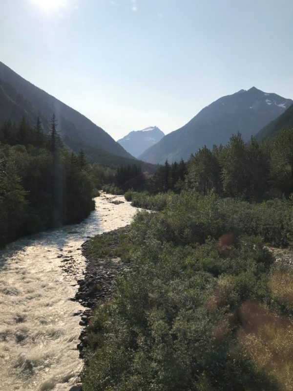 Skagway - lovely river, Brian