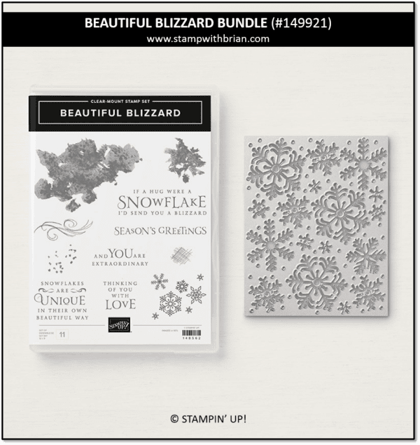 Beautiful Blizzard Bundle, Stampin' Up! 149921
