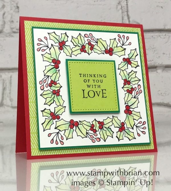 Blended Seasons, Beautiful Blizzard, Stampin' Up!, Brian King