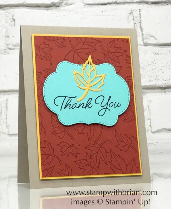 Blended Seasons, Stampin' Up!, Brian King