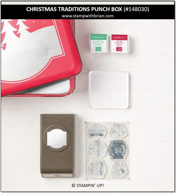 Christmas Traditions Punch Box, Stampin' Up! 148030
