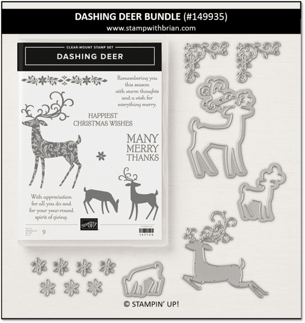 Dashing Deer Bundle, Stampin' Up! 149935