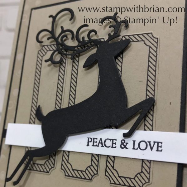 Dashing Deer, Merry Christmas to All, Stampin' Up!, Brian King, GDP150