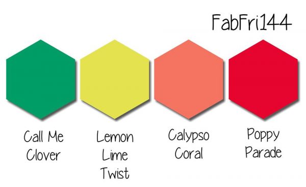 Stampin' Up! Color Inspiration: Call Me Clover, Lemon Lime Twist, Calypso Coral, Poppy Parade Stampin' Up! Color Inspiration: Call Me Clover, Lemon Lime Twist, Calypso Coral, Poppy Parade