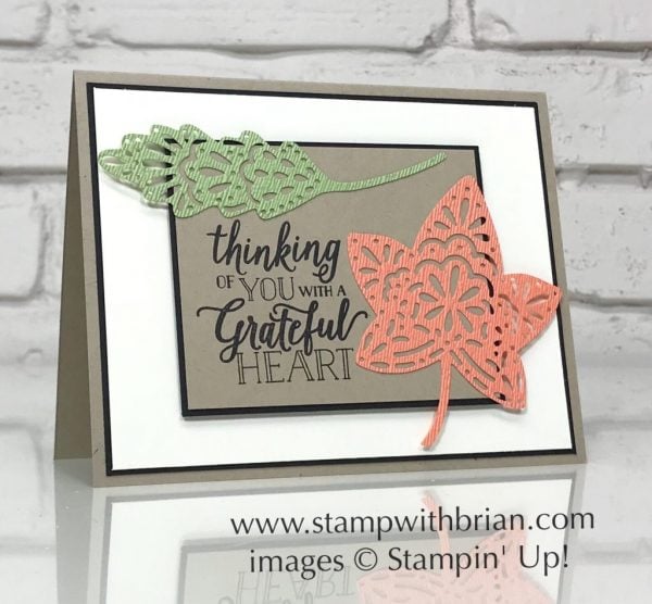 Falling for Leaves, Stampin' Up!, Brian King, CTS285