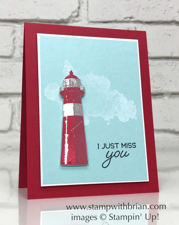 High Tide, Blended Season, Beautiful Blizzard, Stampin' Up!, Brian King, GDP151