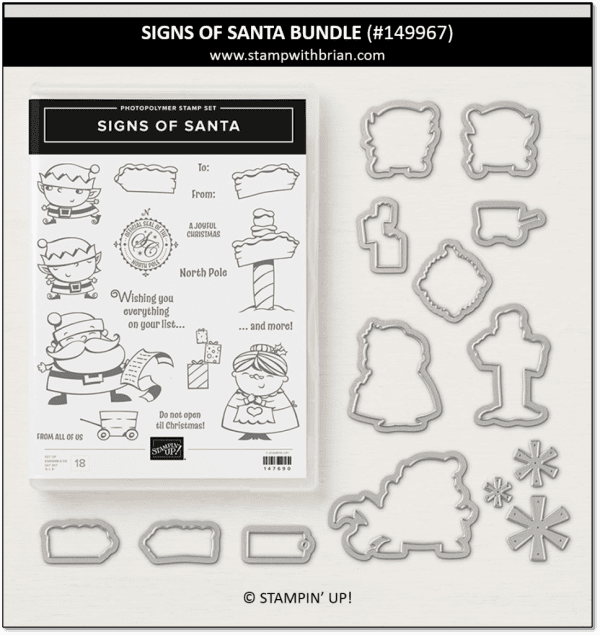 Signs of Santa Bundle, Stampin' Up!, 149967
