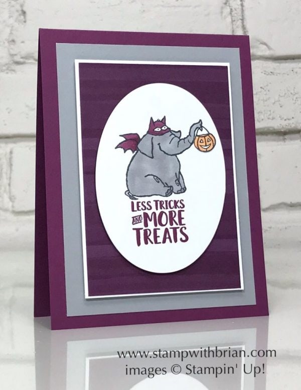 Trick or Tweet, Takeout Treats, Stampin' Up!, Brian King, GDP152, halloween card