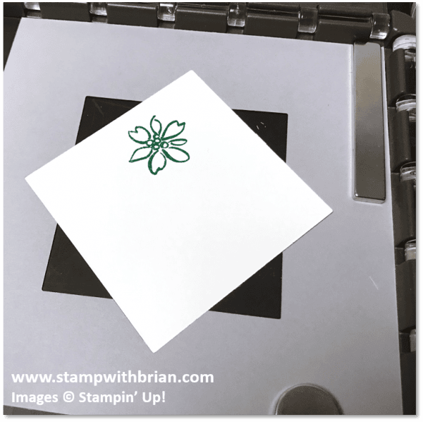 5 - Creating a Wreath with the Stamparatus, Stampin' Up!, Brian King