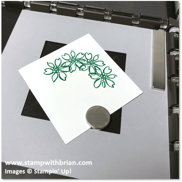 6 - Creating a Wreath with the Stamparatus, Stampin' Up!, Brian King